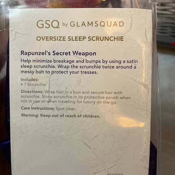 GSQ Hair Scrunchie (1pc) - Picture 6 of 9